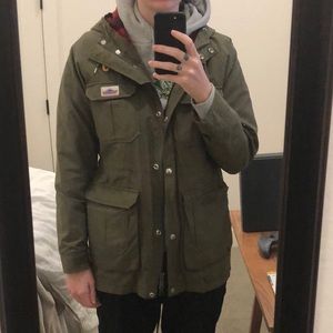 Penfield green utility jacket